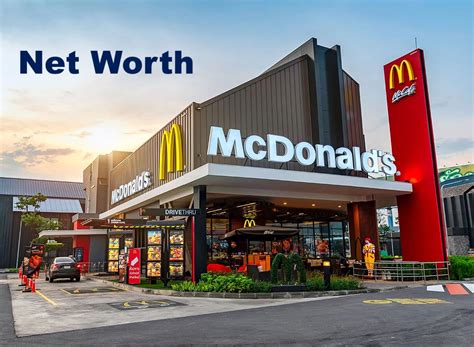 mcdonald's net worth 2021